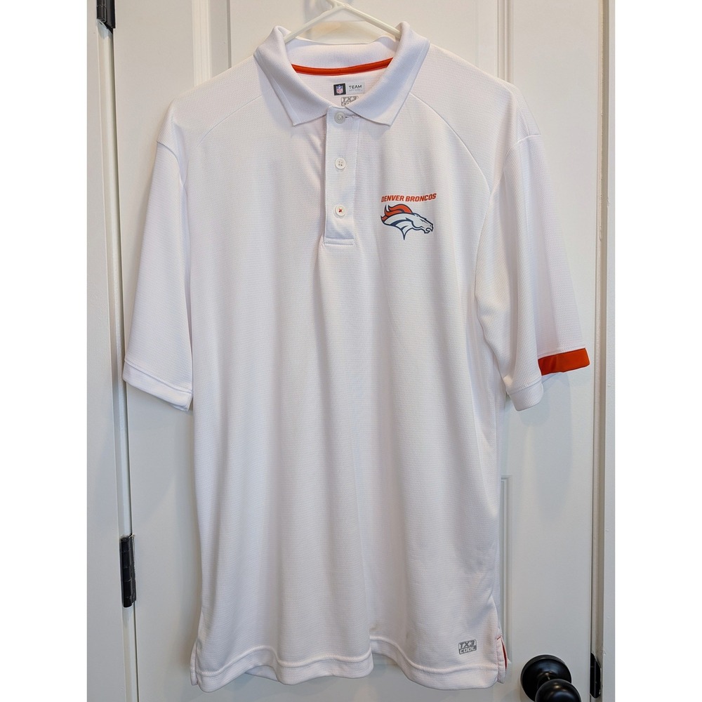 NFL Team Apparel Denver Broncos Polo Shirt